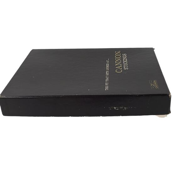 Vintage Cannon Stocking box 9.75".x 7.5" Box only - Picture 8 of 9